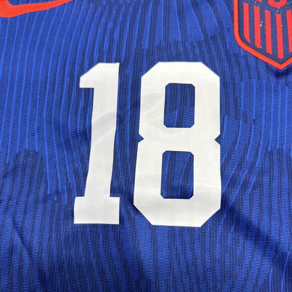NEW LG YOUTH #18 Casey Murphy USWNT USA Soccer Nike 2023 Away Jersey - Picture 4 of 13